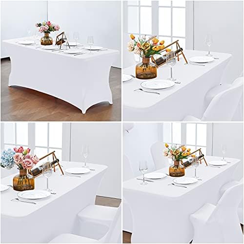 CWK 6FT Stretch Spandex Tablecloth