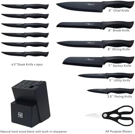 HUNTERDUAL 15-Piece Knife Set
