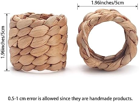 Stunning Handmade Napkin Rings Set for Threads