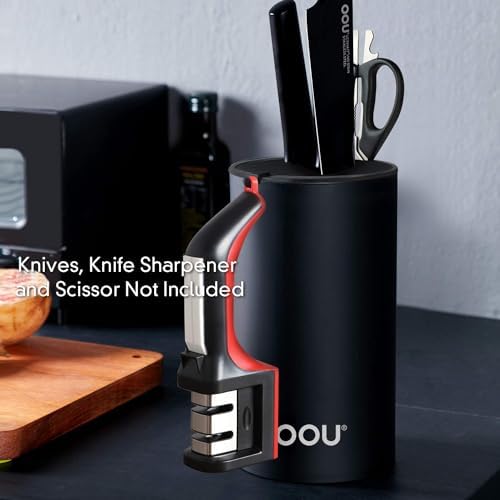 OOU Universal Knife Block Holder - Black 1