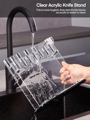 Aiheal 17PCS Kitchen Knife Set