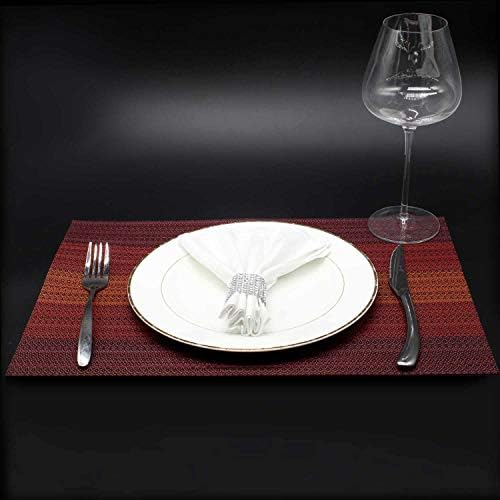 Presenting the KPOSIYA 120-Piece Rhinestone Napkin Rings Set