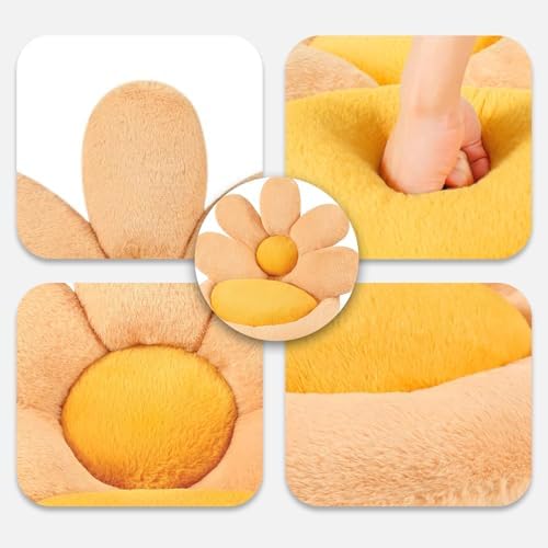 Premium Plush Flower Cushion for Comfort Style