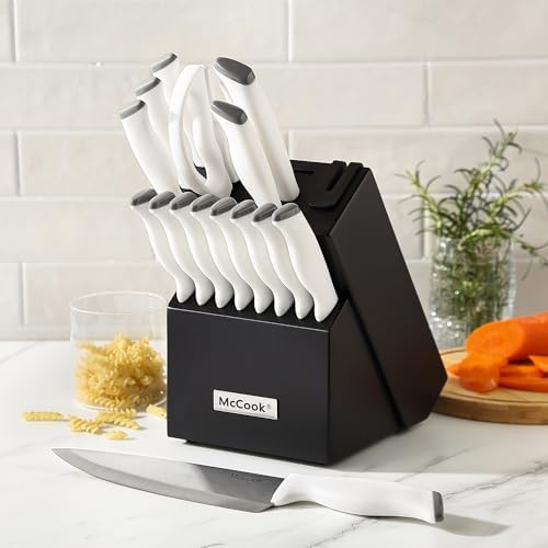 McCook Knife Set with Built-in Sharpener