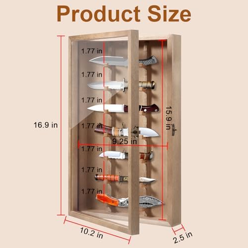Knives Collection Display Case