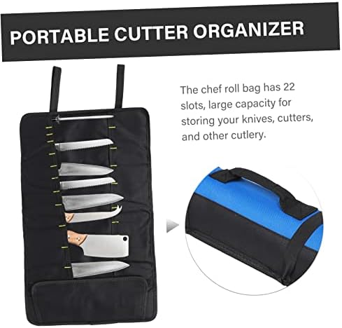 KICHOUSE Chef Knife Bag Easy to Carry Durable Stylish