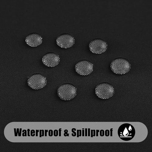Smiry Rectangle Table Cloth Waterproof Anti-Scratch 60x84 Black