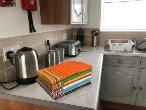 Bundled Ultra-Soft Cotton Cooking Towels for Home Use
