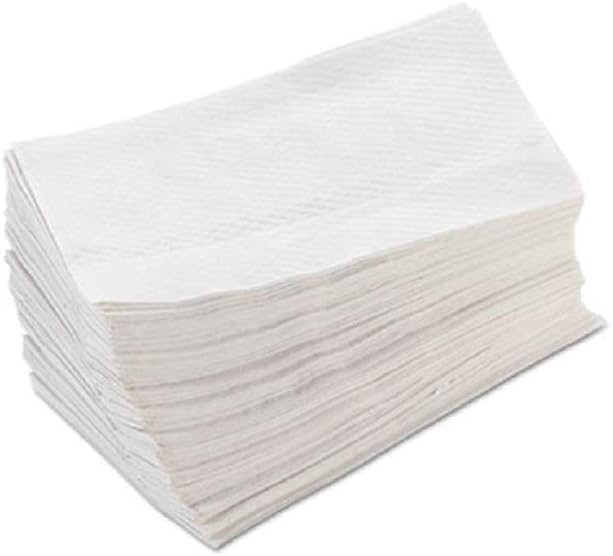 Tablecraft 250-Count 75x135 inch White Napkins