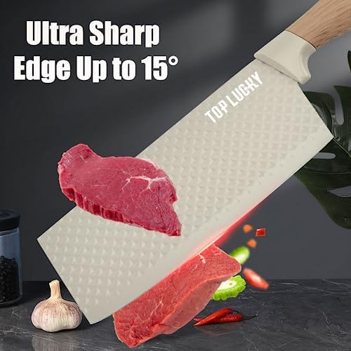 Ergonomic 6-Piece Anti-Rust Kitchen Knife Set