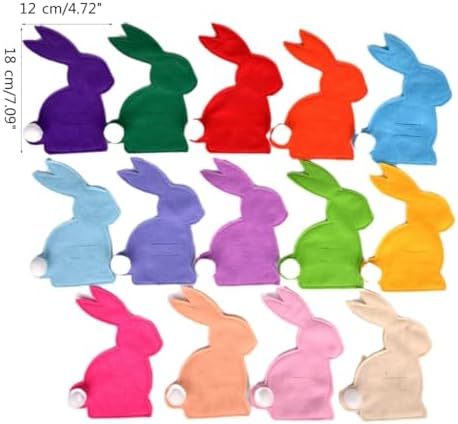 Comfy Rabbit-Shape Cutlery Holder Pack