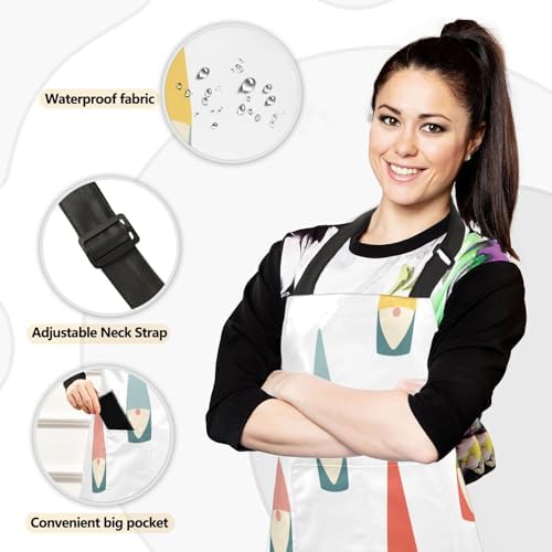 Adjustable heat-resistant chefs apron