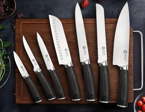 7-Piece Kitchen Knife Set
