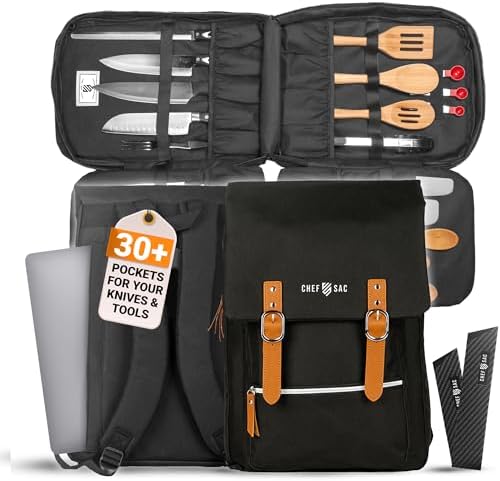 Stylish Compound-Knife Carry Case for Professional Chefs