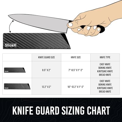 Durable Safe Kitchen Knife Sheaths for 8-12 inches