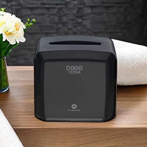 Dixie Ultra Napkin Dispenser Black 54527A