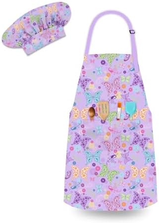 Kids Chef Hat Apron Set
