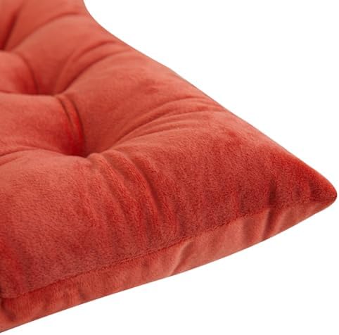 2-Piece Soft Chair Cushions with Anti-Slip Ties
