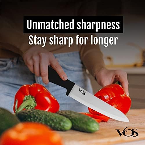 Ceramic Knife Set Sharp Durable Perfect for Kitchen Tasks