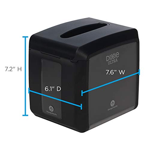 Dixie Ultra Napkin Dispenser Black 54527A