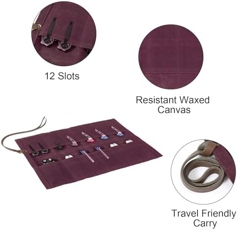 12-Knive Folding Holder for Outdoor Use