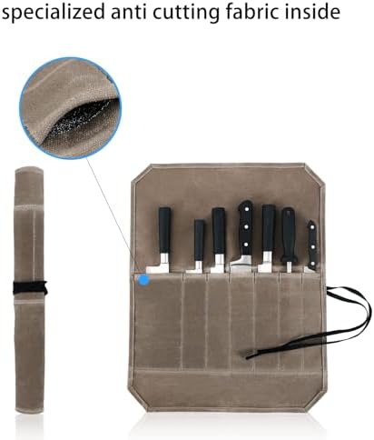 Chef Roll Case for Knives and Tools