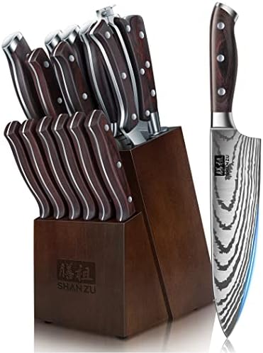 SHAN ZU Japanese Steel Knife Set