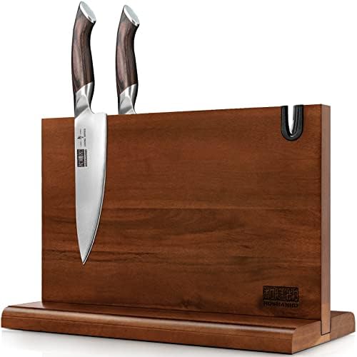 HOSHANHO Magnetic Knife Block 14x10 Inches 1