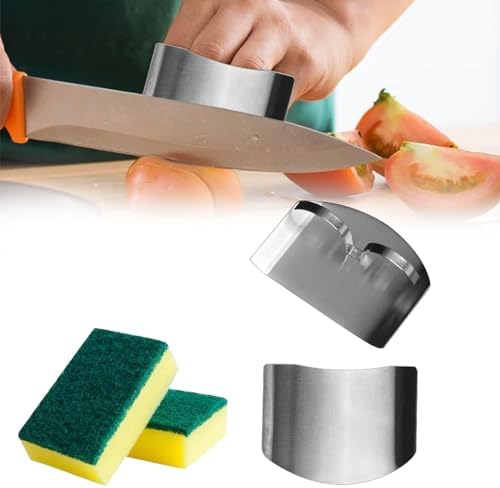 Dengwang Stainless Steel Finger Guards Ergonomic Design Two-Finger Protection