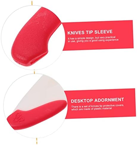 Garneck 50-Piece Plastic Tip Covers Kitchen Utility Protector