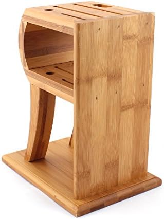 Premium Handcrafted 5-Slot Kitchen Knife Holder