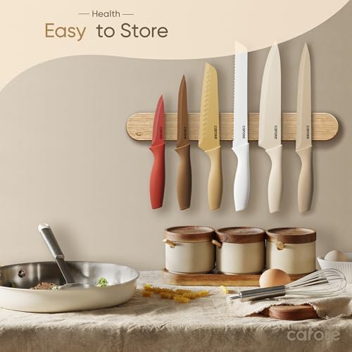 Razorsharp 12-Piece Set Stainless Steel with Ceramic Coating Ergonomic Handle