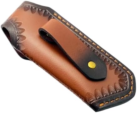 Foldable Leather Knives Case - Outdoor Camping Kitchen Use