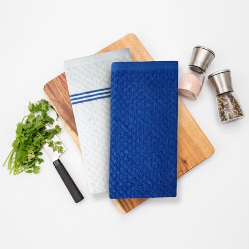 Ultra-Soft 15x25 Inch Kitchen Towels by Infinitee Xclusives