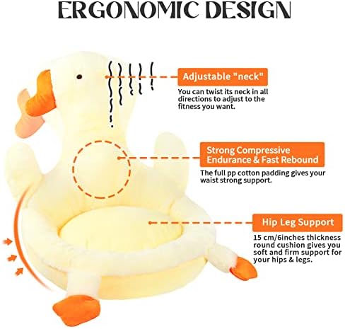 Fortunings JDS Cute Cartoon Seat Cushion for Kids Adults