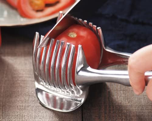 Tomato Lemon Slicer Holder Sharp Reliable
