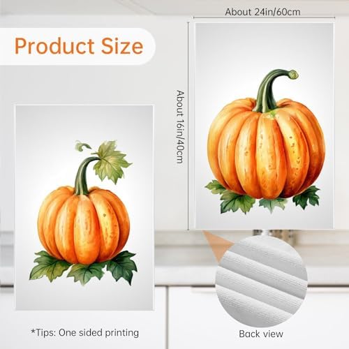 Rustic Fall Microfiber Towels Set - 4 x 16x24