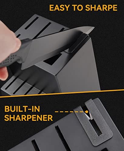 Hundop 15-Piece Kitchen Knife Set Durable Rugged Kitchen Knives