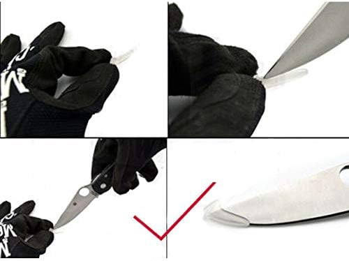 20Pcs Plastic Knife Tip Protector Set 08-3mm Blade Protection