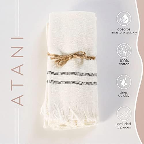 Premium Turkish Cotton Kitchen Towels Set
