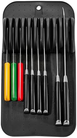 Madesmart Premium Antimicrobial Classic Large Knife Mat Soft-Grip Non-Slip Drawer Organizer