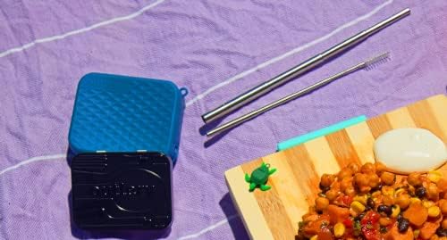 Reusable Silicone Pouch for Travel Cutlery