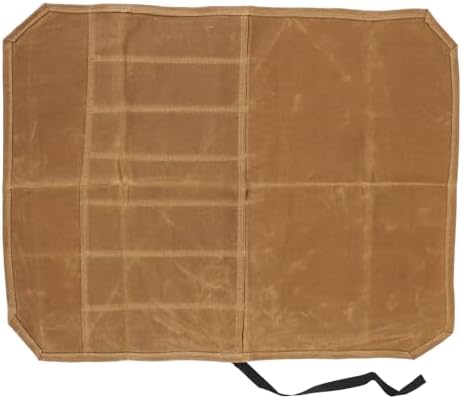 Fockety 7 Pockets Knife Roll Bag for Kitchen Use