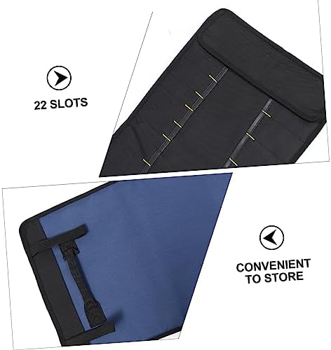 Mikinona 22 Slots Chef Knife Storage Pouch