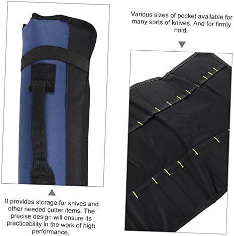 Zerodeko 22 Slots Chef Knife Roll Bag Portable Cutter Holder