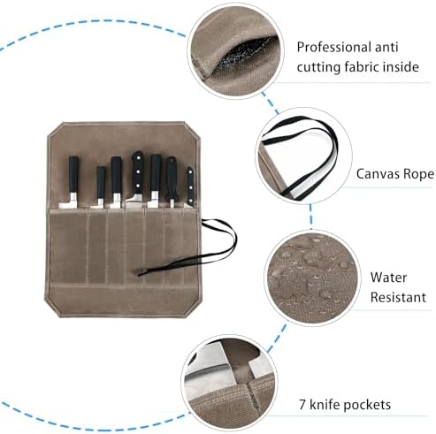 Chef Roll Case for Knives and Tools