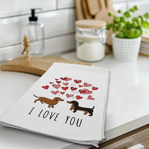DETIHO Dog Kitchen Towels Set