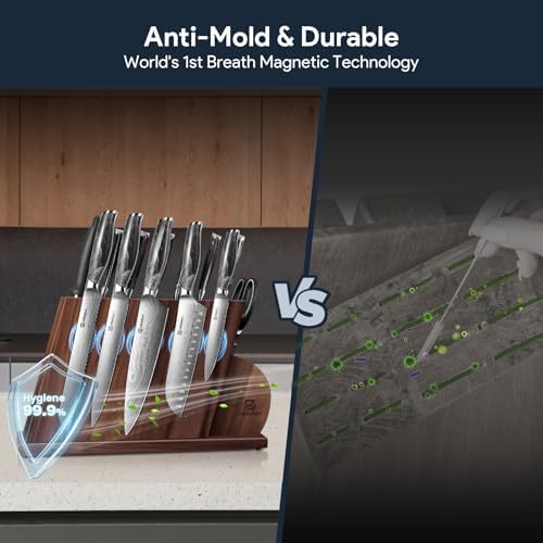 Ergonomic Germany r sharp Magnetic Knives Set