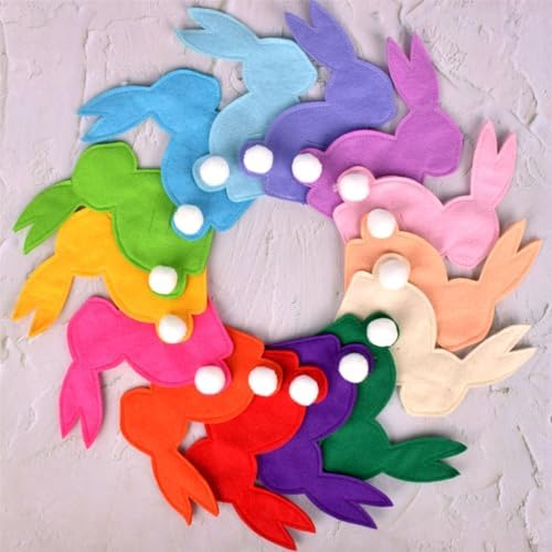Comfy Rabbit-Shape Cutlery Holder Pack