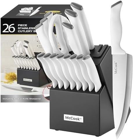 McCook Knife Set with Built-in Sharpener